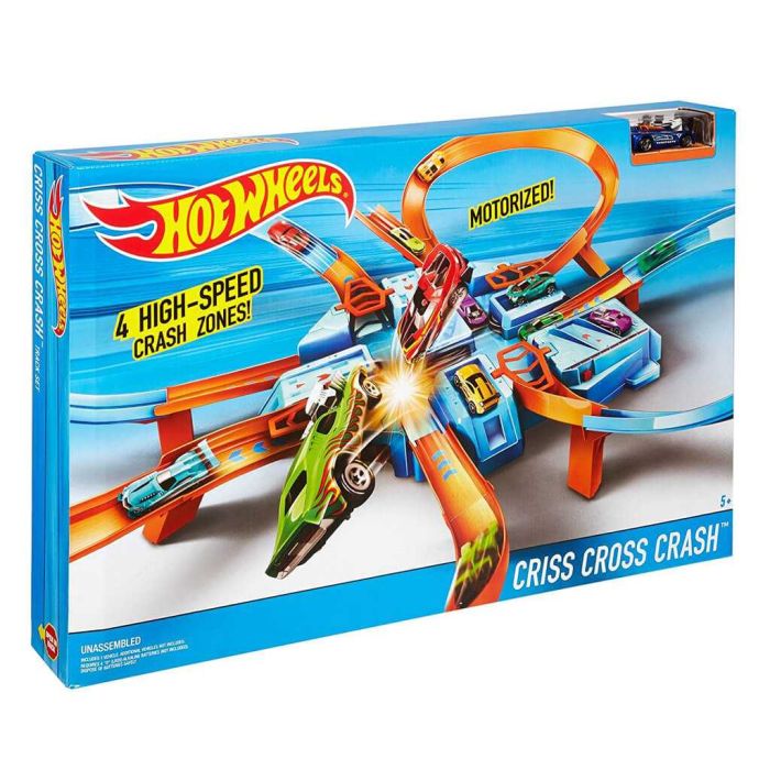 Hot Wheels Игровой трек "Перекрестное столкновение"